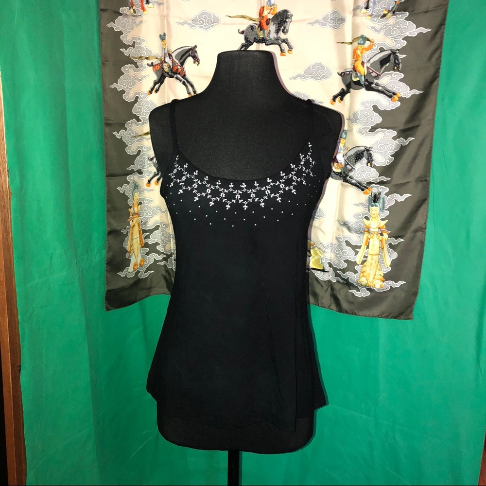kaisely size small black and white designer tank‎